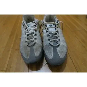 Nike Air Max 95 No Sew Black/Grey/White Size 11 No Box Retro Athletic (Read) Nike Air Max 95 No Sew Black/Grey/White Size 11 No Box Retro  main image 2